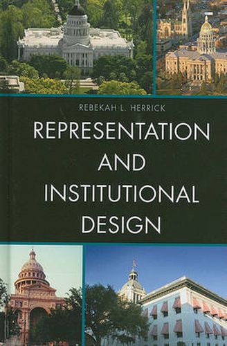 Cover image for Representation and Institutional Design