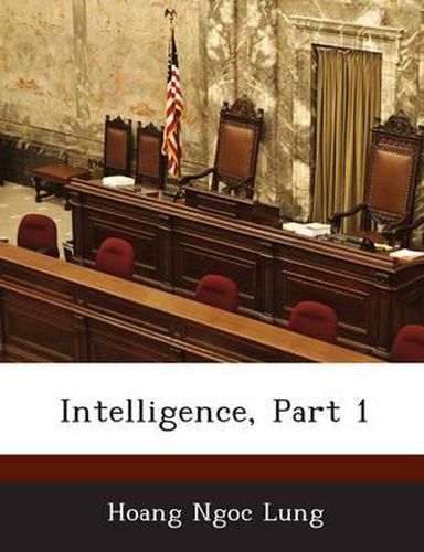 Intelligence, Part 1