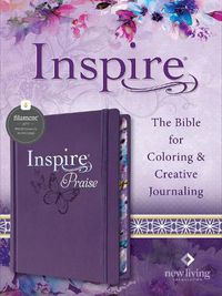 Cover image for Inspire Praise Bible NLT (Hardcover Leatherlike, Purple, Filament Enabled)