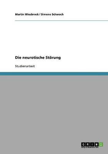 Cover image for Die neurotische Stoerung