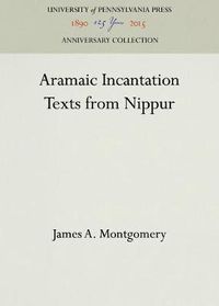 Cover image for Aramaic Incantation Texts from Nippur