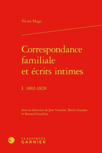 Cover image for Correspondance Familiale Et Ecrits Intimes