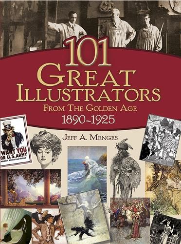 Cover image for 101 Great Illustrators from the Golden Age, 1890-1925