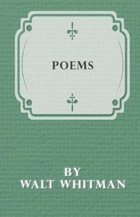 Cover image for Poems by Walt Whitman