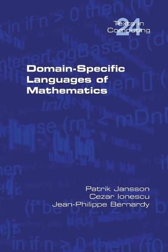 Cover image for Domain-Specific Languages of Mathematics