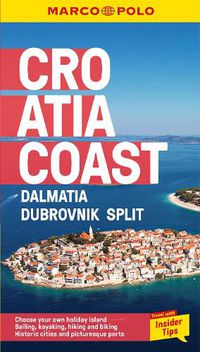 Cover image for Croatia Coast Marco Polo Pocket Travel Guide - with pull out map