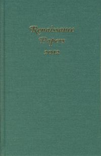 Cover image for Renaissance Papers 2012