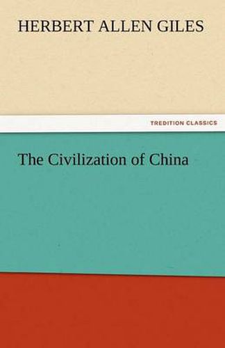 Cover image for The Civilization of China