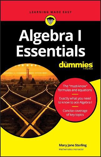 Cover image for Algebra I Essentials For Dummies