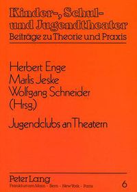 Cover image for Jugendclubs an Theatern