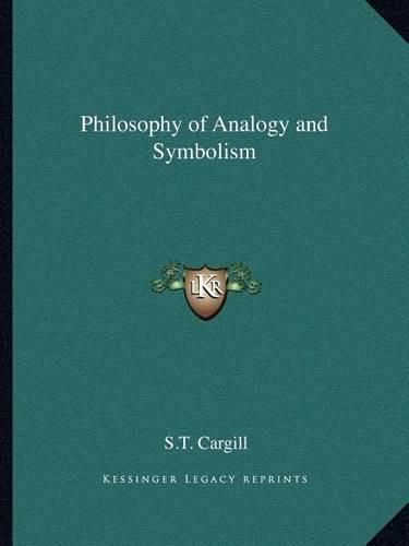 Cover image for Philosophy of Analogy and Symbolism