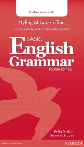 Cover image for Basic English Grammar MyLab English & eText Access Code Card