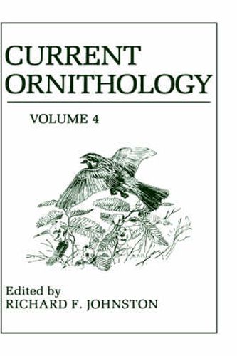 Cover image for Current Ornithology, Volume 4