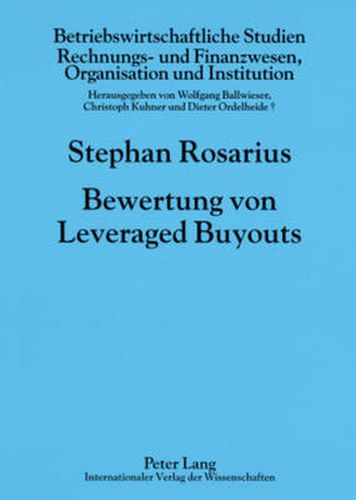 Cover image for Bewertung Von Leveraged Buyouts