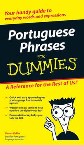 Cover image for Portuguese Phrases For Dummies