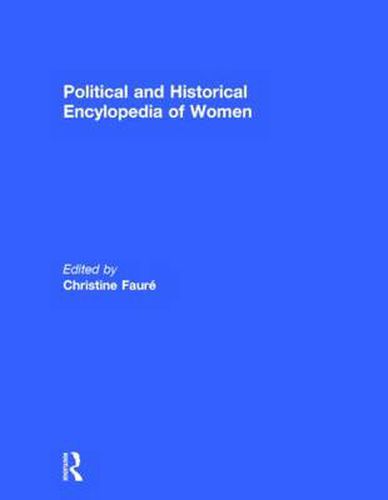 Cover image for Political and Historical Encyclopedia of Women