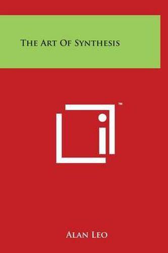 The Art Of Synthesis