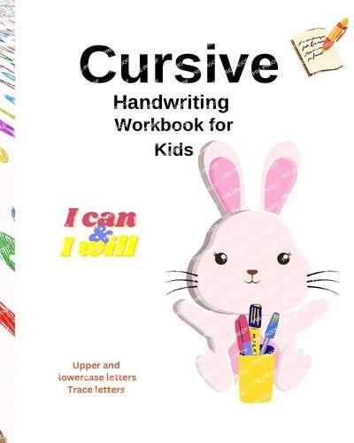 Cover image for Cursive Handwriting Workbook For Kids