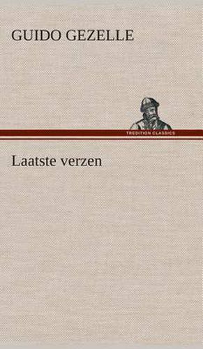 Cover image for Laatste verzen