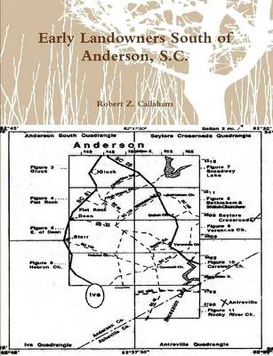 Cover image for Early Landowners South of Anderson, S.C.