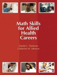 Cover image for Math Skills for Allied Health Careers