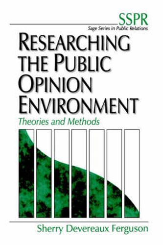 Cover image for Researching the Public Opinion Environment: Theories and Methods