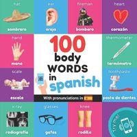 Cover image for 100 body words in spanish