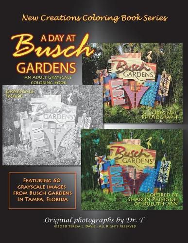 Cover image for New Creations Coloring Book Series: A Day At Busch Gardens