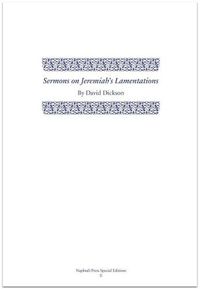 Cover image for Sermons on Jeremiah's Lamentations