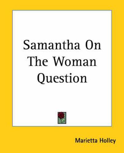 Cover image for Samantha On The Woman Question