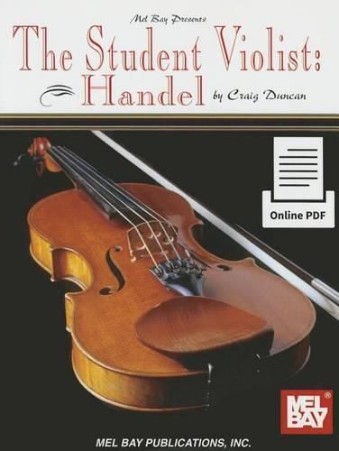 Cover image for The Student Violist: Handel