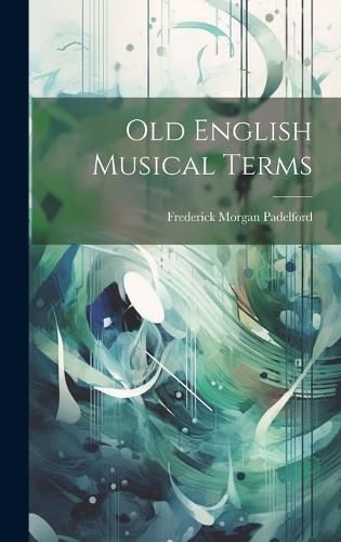 Cover image for Old English Musical Terms