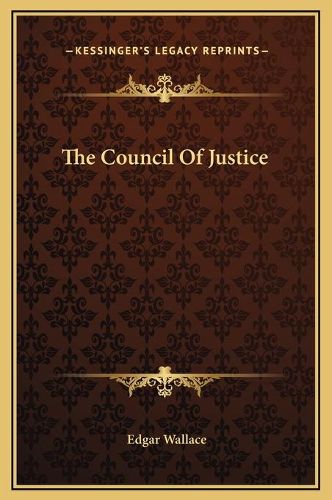 Cover image for The Council of Justice