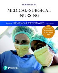 Cover image for Pearson Reviews & Rationales: Medical-Surgical Nursing with Nursing Reviews & Rationales