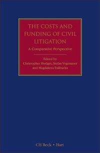 Cover image for The Costs and Funding of Civil Litigation: A Comparative Perspective