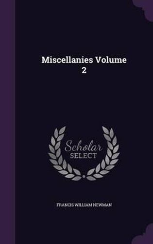 Cover image for Miscellanies Volume 2