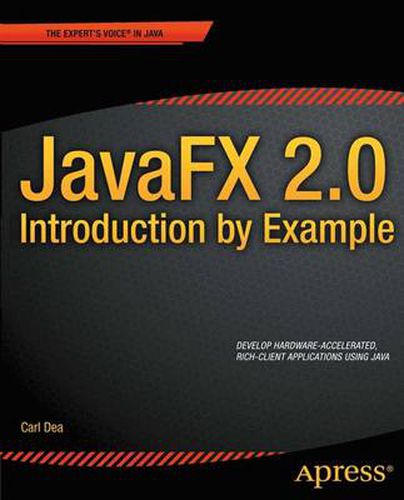 Cover image for JavaFX 2.0: Introduction by Example