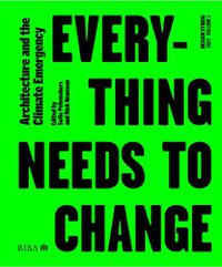 Cover image for Design Studio Vol. 1: Everything Needs to Change: Architecture and the Climate Emergency