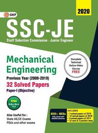 Cover image for Ssc Je 2020 Mechanical Engineering Previous Years Solved Papers (2008-19)