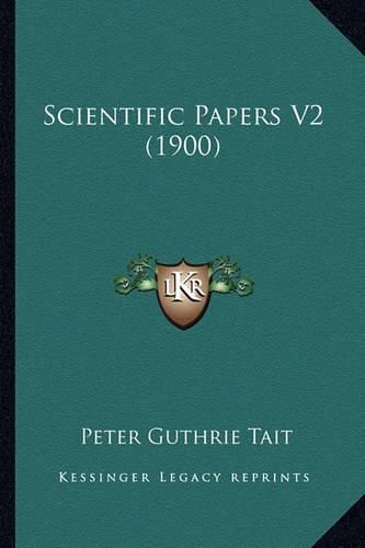 Scientific Papers V2 (1900)