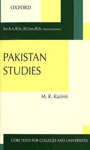 Cover image for Pakistan Studies