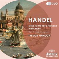 Cover image for Handel Music For The Royal Fireworks Water Music