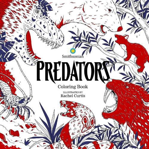 Cover image for Predators: A Smithsonian Coloring Book