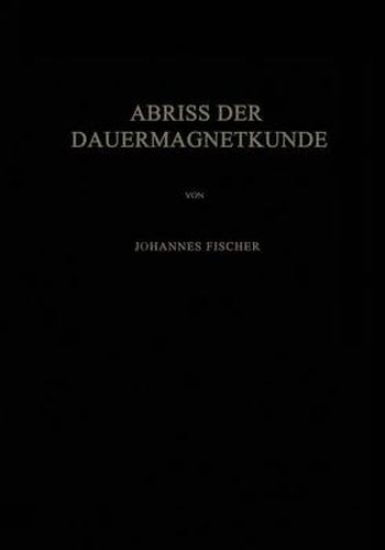 Cover image for Abriss der Dauermagnetkunde