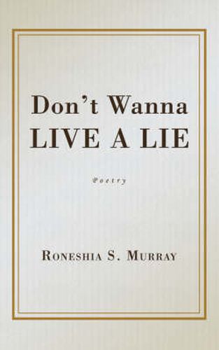 Cover image for Don't Wanna Live A Lie