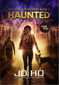 Cover image for Haunted - Large Print