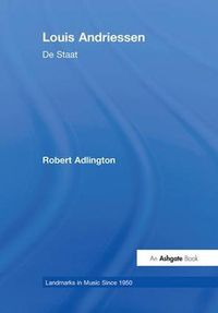 Cover image for Louis Andriessen: De Staat