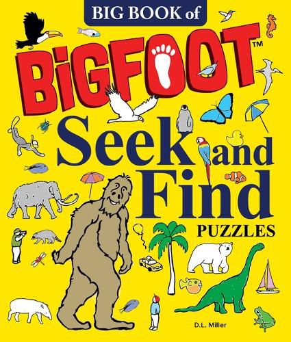 Cover image for Big Book of Bigfoot Seek-And-Find Puzzles