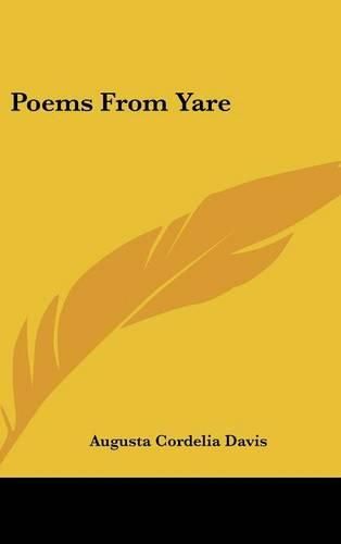 Cover image for Poems from Yare