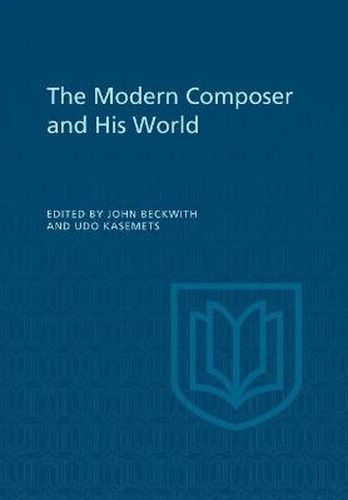 Cover image for The Modern Composer and His World